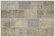 patchwork vloerkleed grijs nr.35566 183cm x 123cm