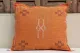 Sabra Kussen uit Marokko oranje 45cm x 45cm incl vulling nr.95102