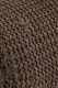 Gebreide TV Deken Chocolade Bruin 170cm x 130cm  