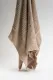 Gebreide TV Deken Beige 170cm x 130cm  