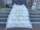 Beni ouarain hoogpolig vloerkleed uit Marokko 63815 255cm x 158cm