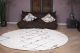 Rond beni ouarain vloerkleed 235cm doorsnee