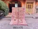 VERKOCHT berber vloerkleed roze 42010 250cm x 175cm  