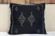 Sabra Kussen Marokko zwart 45cm x 45cm incl vulling nr.64175