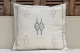 Sabra Kussen uit Marokko wit 45cm x 45cm incl vulling nr.94142
