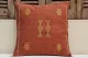 Sabra Kussen uit Marokko oranje / rood 45cm x 45cm incl vulling nr.94159