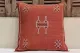 Sabra Kussen uit Marokko oranje / rood 45cm x 45cm incl vulling nr.94160