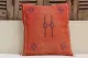 SALE Sabra Kussen uit Marokko oranje 45cm x 45cm incl vulling nr.95139