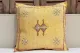Sabra Kussen Marokko geel  45cm x 45cm incl vulling nr.14124