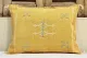 Sabra Kussen uit Marokko geel 60cm x 40cm incl vulling nr.62676
