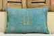 Sabra Kussen uit Marokko groen / blauw  60cm x 40cm incl vulling nr.62690