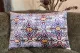 Ikat Velvet kussen diverse kleuren 60cm x 40cm incl binnen kussen  
