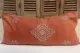 Sabra Kussen uit Marokko Oranje / rood 100cm x 50cm incl vulling nr.63002