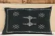 Sabra Kussen uit Marokko zwart 60cm x 40cm incl vulling nr.93385