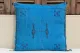 Sabra Kussen uit Marokko blauw 45cm x 45cm incl vulling nr.64054