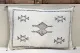 Sabra Kussen uit Marokko wit 60cm x 40cm incl vulling nr.93312