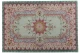 SALE Grote badmat pastel kleuren (120cm x 80cm) nr 1471 Showroom model, randje rafelt
