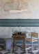 Georges store precieuse lamp, kleur; Naturel materiaal; messing met stof