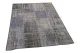 patchwork vloerkleed grijs nr.35566 183cm x 123cm
