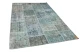 patchwork vloerkleed blauw nr.11486 300cm x 200cm