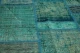 blauw patchwork vloerkleed 240cm x 170cm 