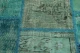 blauw patchwork vloerkleed 240cm x 170cm 