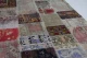 patchwork vloerkleed  diverse kleuren  246cm x 171cm kleed heeft los haaltje aan de zijkant