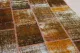 Bruin patchwork vloerkleed 200cm x 140cm showroom model