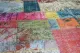 Vintage look patchwork vloerkleed. Laatste exemplaar showroom model