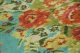 Rozenkelim badmat blauw 90cm x 70cm   