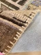 SALE patchwork vloerkleed bruin nr.21419 225cm x 160cm