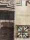 SALE patchwork vloerkleed bruin nr.21419 225cm x 160cm