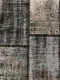 sale patchwork vloerkleed zwart nr.35389 180cm x 120cm
