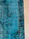 SALE Vintage vloerkleed turquoise 14991 266cm x 169cm