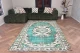 Vintage vloerkleed groen 27205 290cm x 182cm