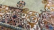 Ongeschoren Tabriz vloerkleed, nr.28322 345cm x 250cm Let op! Kleed heeft beschadigingen (zie foto's)