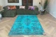 Vintage blauw vloerkleed 36014 250cm x 160cm