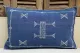 Sabra Kussen uit Marokko blauw 60cm x 40cm incl vulling nr.54098