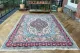 Tabriz vloerkleed ongeschoren, nr 16389, 290cm x  210cm, met gebruikssporen