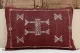 Sabra Kussen uit Marokko bordeauxrood 60cm x 40cm incl vulling nr.61104