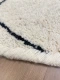 Rond beni ouarain vloerkleed 250cm doorsnee