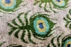 Ikat Velvet kussen pauwenveren 60cm x 40cm incl binnen kussen nr.98678