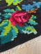 SALE Rozenkelim 12500 313cm x 141cm (Dit kleed is niet gereinigd en heeft slijtage plekken)
