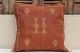 Sabra Kussen uit Marokko oranje rood 45cm x 45cm incl vulling nr.94101