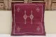 Sabra Kussen uit Marokko aubergine 45cm x 45cm incl vulling nr.64073