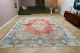 Vintage kirman vloerkleed rood, blauw 15097 387cm x 298cm