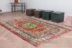 Vintage vloerkleed bruin groen 270cm x 162cm