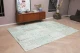 patchwork vloerkleed groen nr.11485 300cm x 200cm
