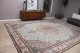 Vintage vloerkleed  uit Turkije wit oud roze, bruin 16804 380cm x 297cm