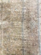  SALE Vintage vloerkleed 17412 387cm x 284cm reparatie is zichtbaar